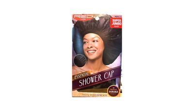 Red By Kiss Super Jumbo Shower Cap Black