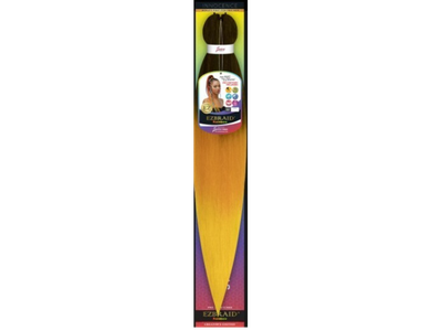 Spetra EZ Braid Rainbow 30" COLOR: 1B Orange Yellow
