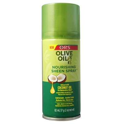 ORS Olive Oil Nourishing Sheen Spray Infused with Coconut Oil  2oz