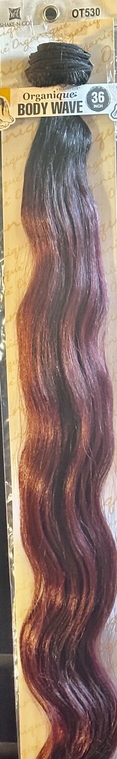 Shake N Go Organique MasterMix Body Wave 36" Color: OT530