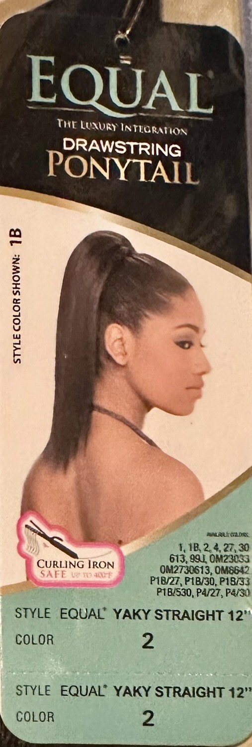 Equal Yaky Straight 12"  Color: 2