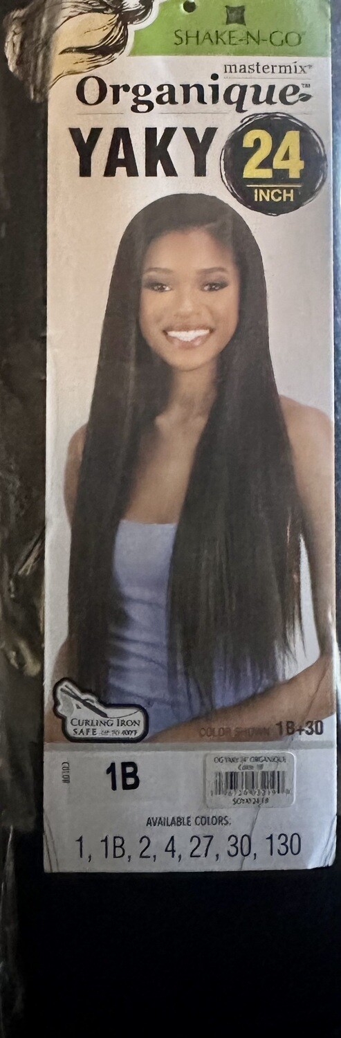 Organique MasterMix 24"  Yaky Straight Color: 1B