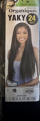 Organique MasterMix 24"  Yaky Straight Color: 1B