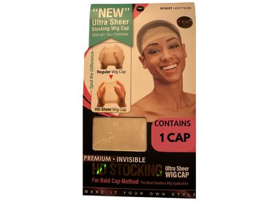 Hd Stocking Ultra Sheer Wig Cap-Light Nude-1PC