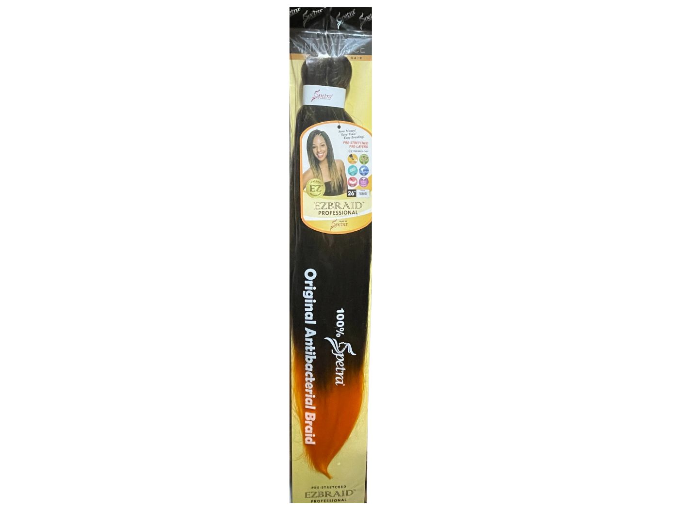 Spetra EZ Braid 1x 26" Color:1B/Orange