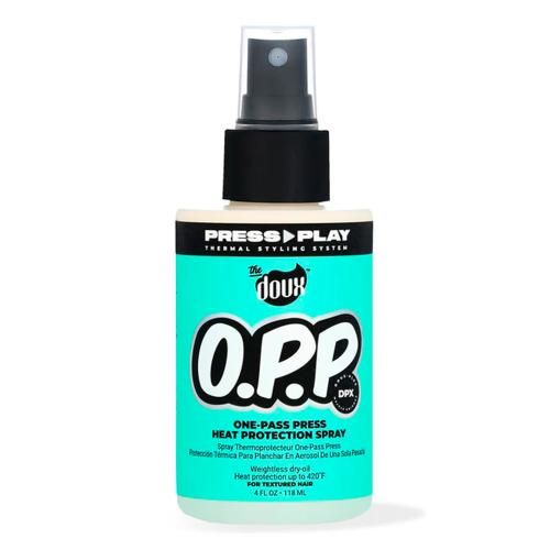 The Doux O.P.P One Pass Press Heat Protection Spray 4oz The Doux O.P.P One Pass Press Heat Protection Spray 4oz
