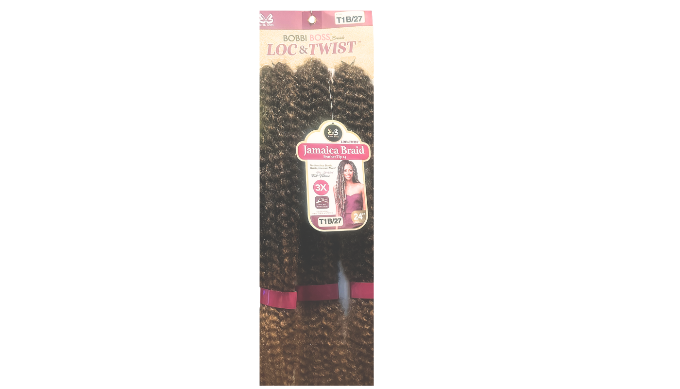 Bobbi Boss Jamaica Braid Feathertip 24" - Color T1B/27