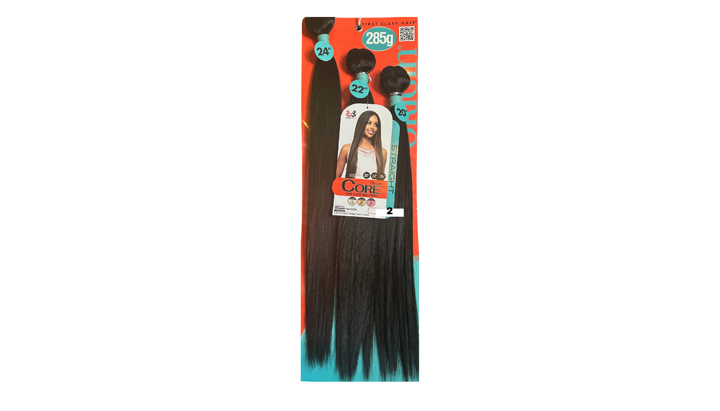 Bobbi Boss Miss Origin CORE 3PCS Straight 20"/22"/24"Color:2