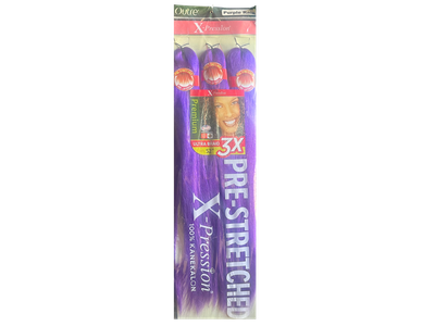X-Pression Outre 3x 52" Color: Purple Rain (braid length 26”)