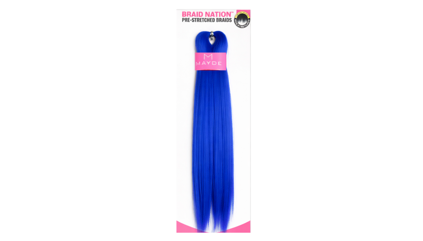 Mayde Beauty 1X BRAID NATION KID 18"-ROYAL BLUE