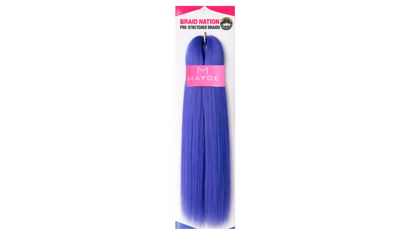 Mayde Beauty 1X BRAID NATION KID 18"-TRUE BLUE