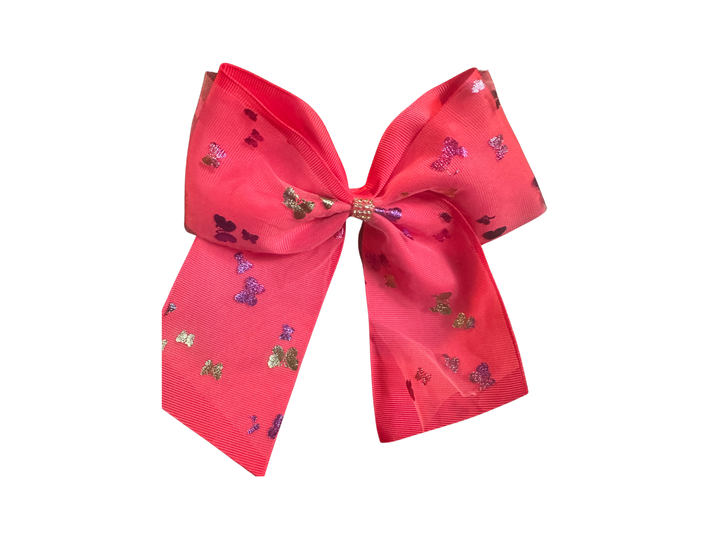 HAIR BOW-Hot Pink