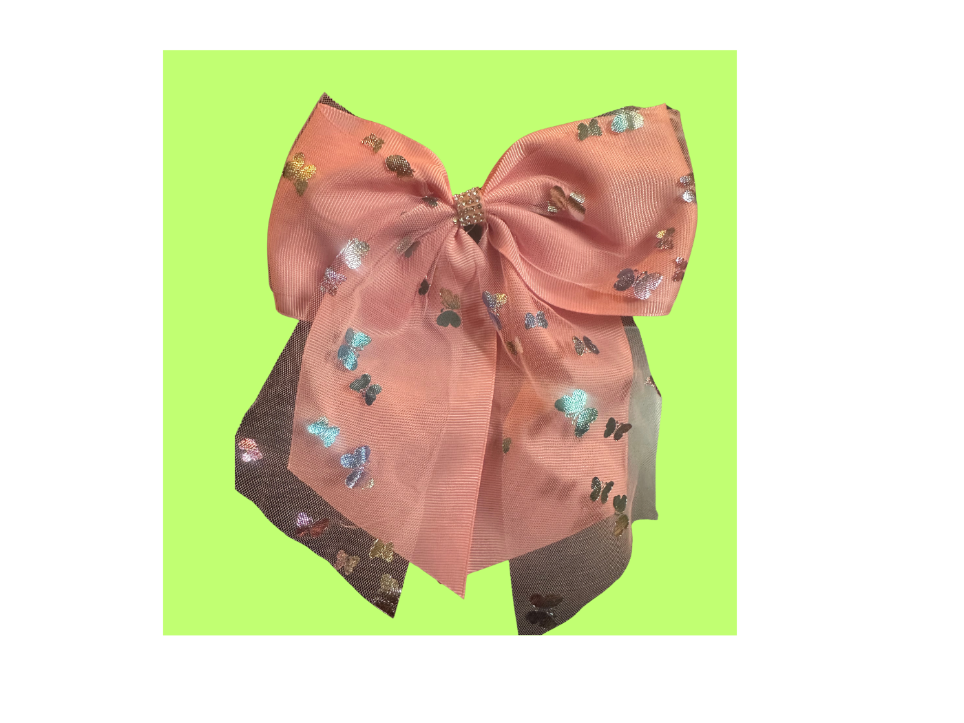 HAIR BOW-Rose Gold