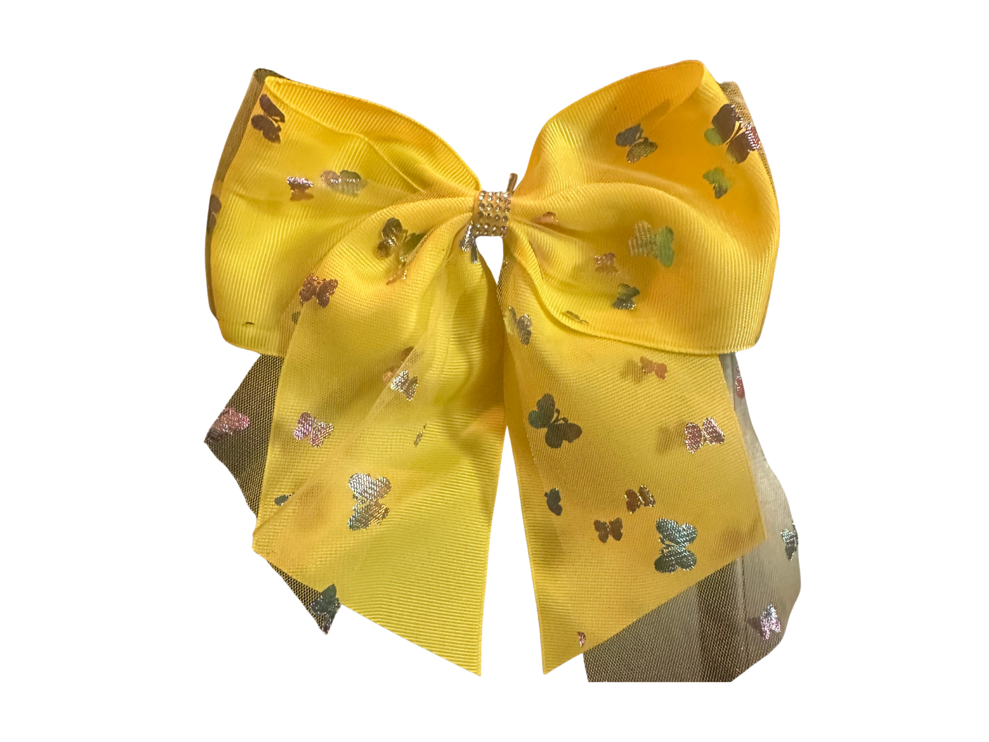 HAIR BOW-Yellow