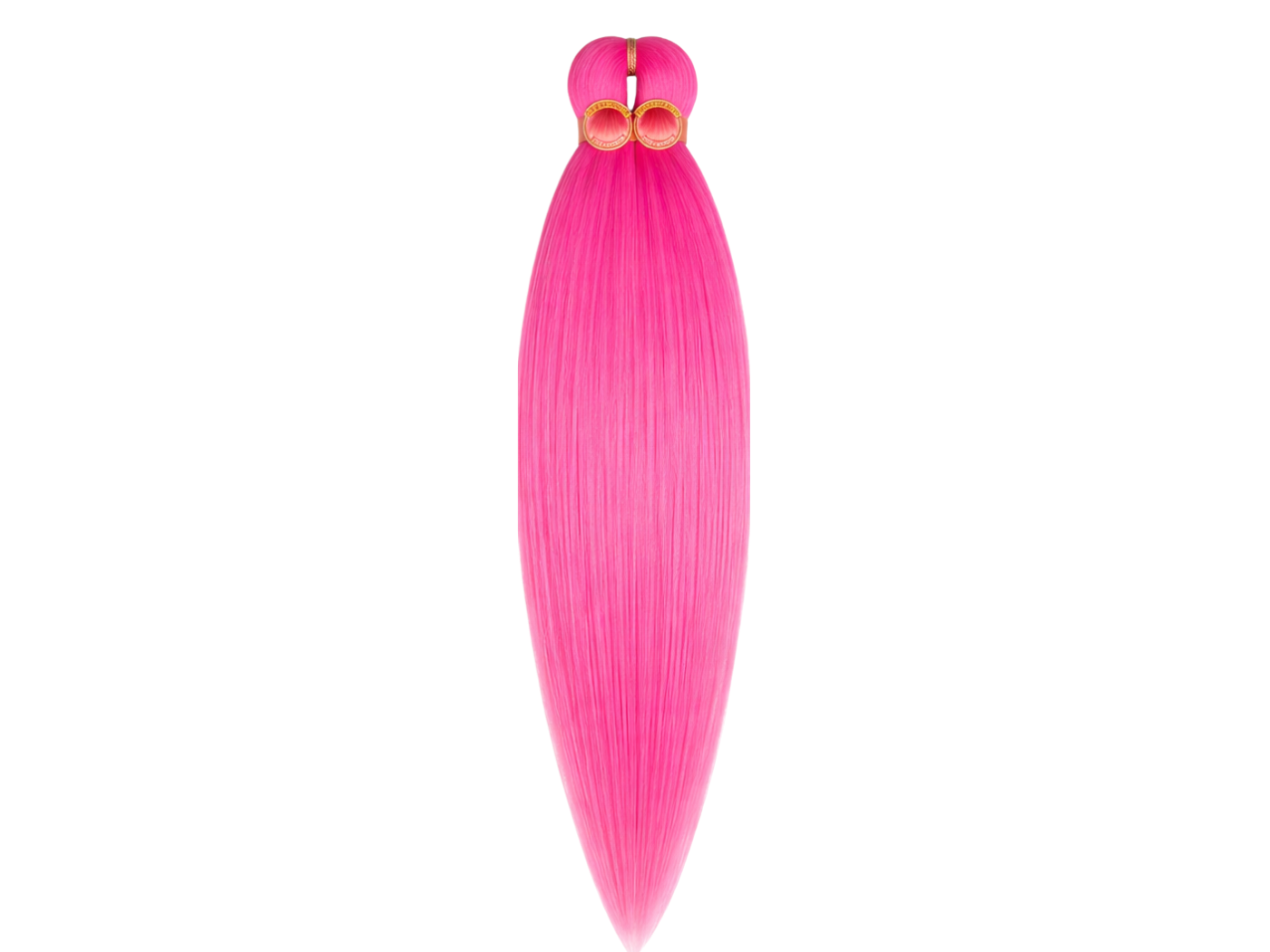 X-Pression Outre 1x 52" Color:Hot Pink (braid length 26”) Single bundle pulled from multi pack