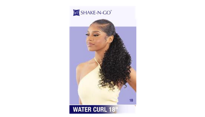 Organique Pony Pro Ponytail Water Curl 18" Color: 1B