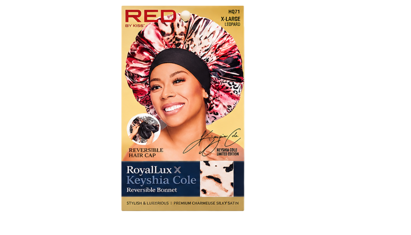 Red By Kiss: Royal Lux Bonnet- Xlarge Leopard