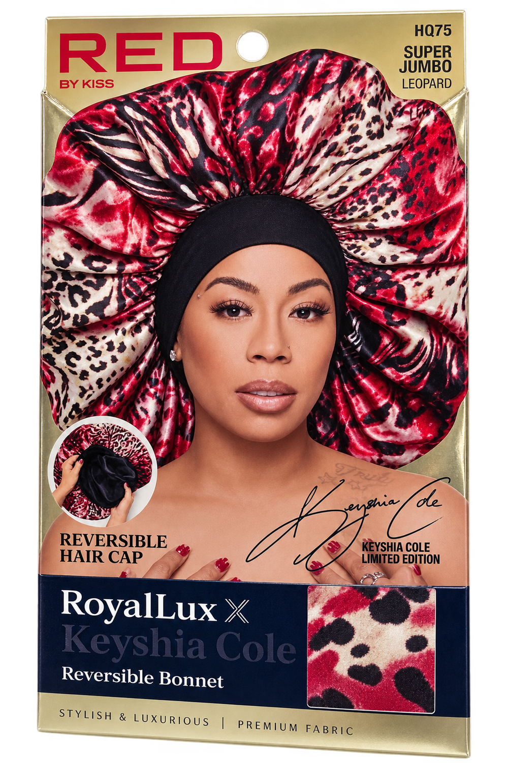 Red By Kiss:Royal Lux -Luxe Leopard-Super Jumbo