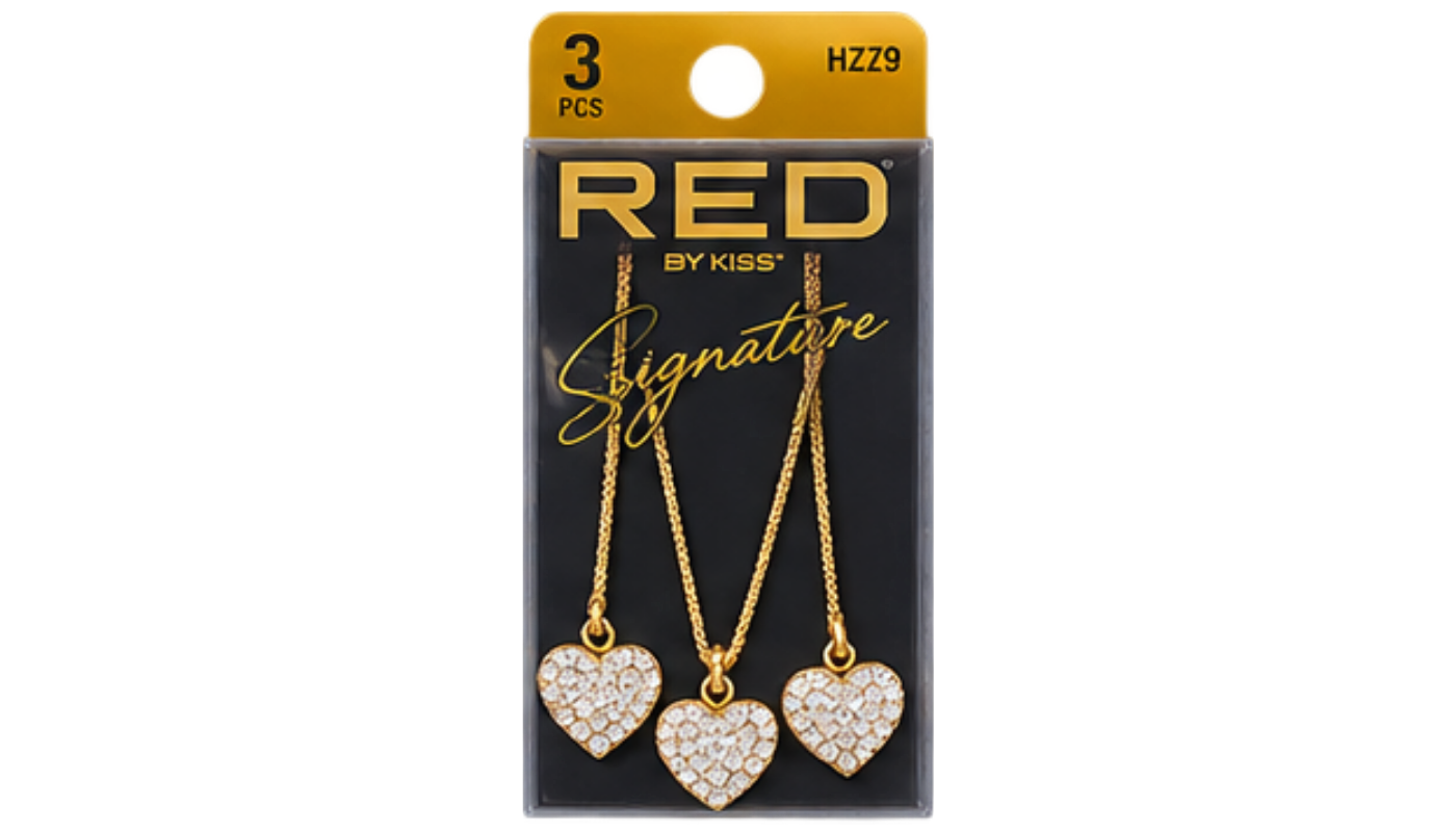 Braid Charms: Signature Gold Heart On A String
