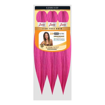 Spetra EZ Braid 3x 20" (Green Pack) Color:Hot Pink