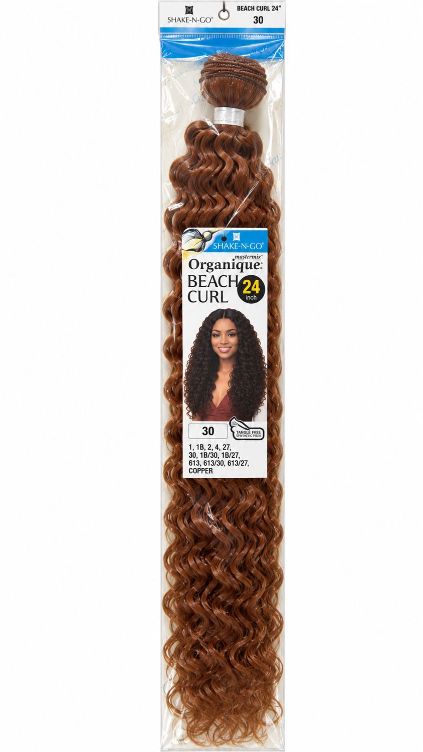 Organique MasterMix Beach Curl 24" Color: 30