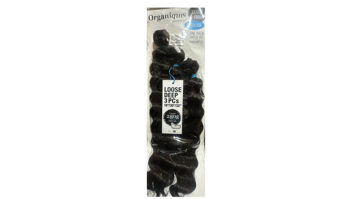 Organique Mastermix 3Pcs Loose Deep 18"/20"/22" Color: 1B
