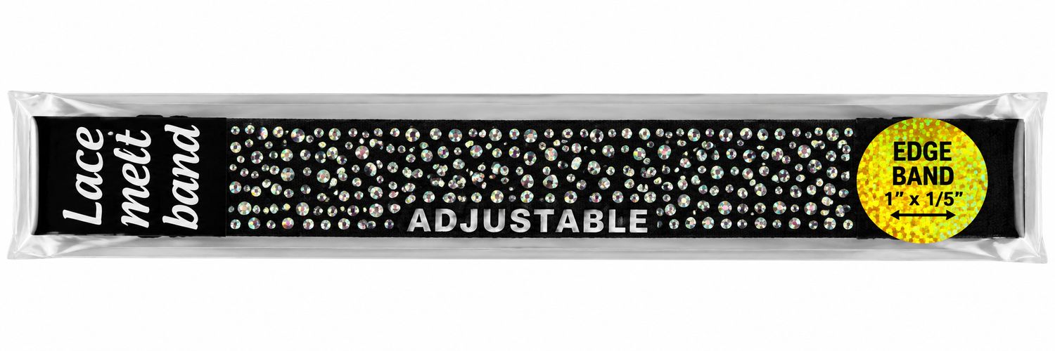 Lace Melt Band-Silver Bling