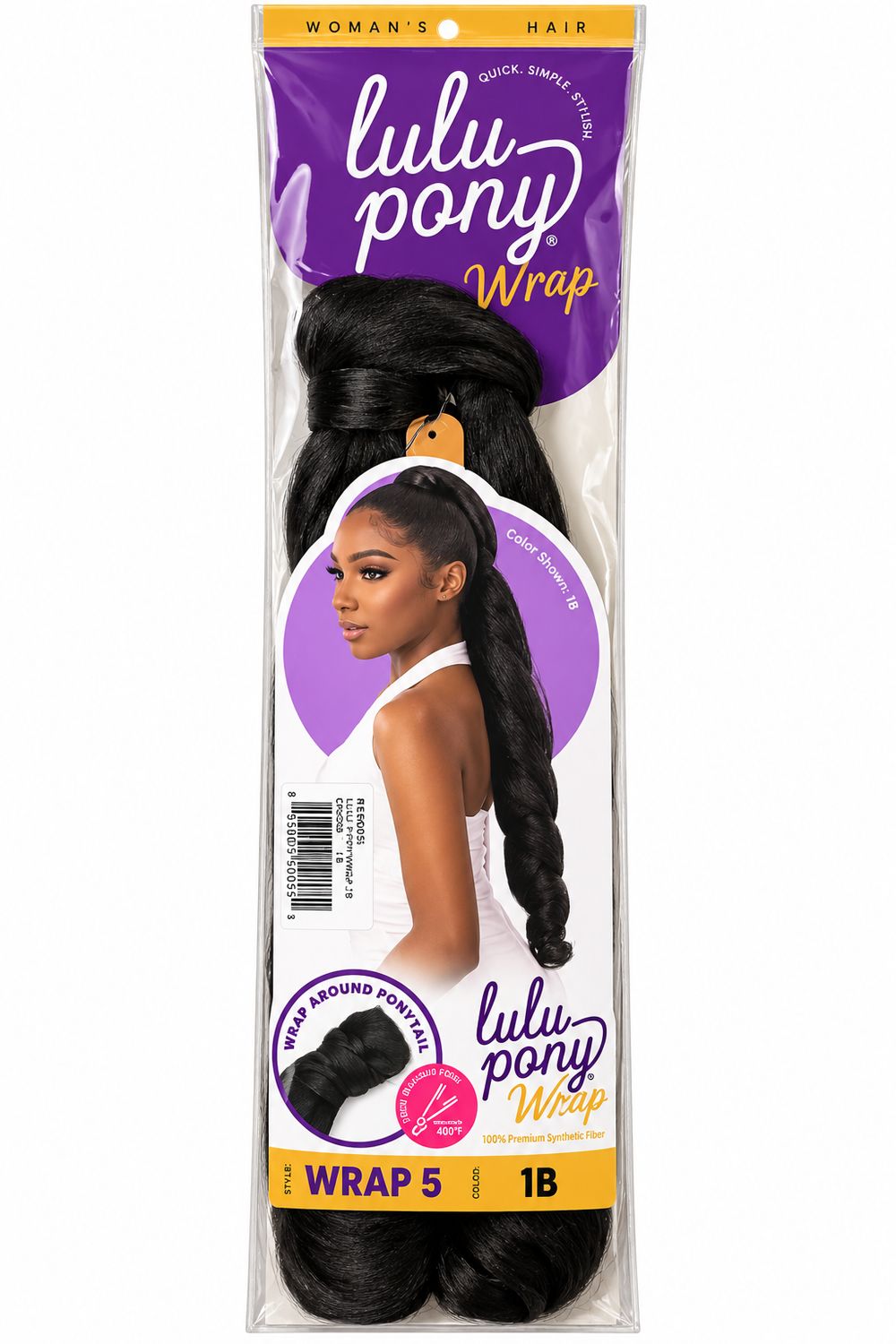 LuLu Pony Wrap Style 5-Color: 1B