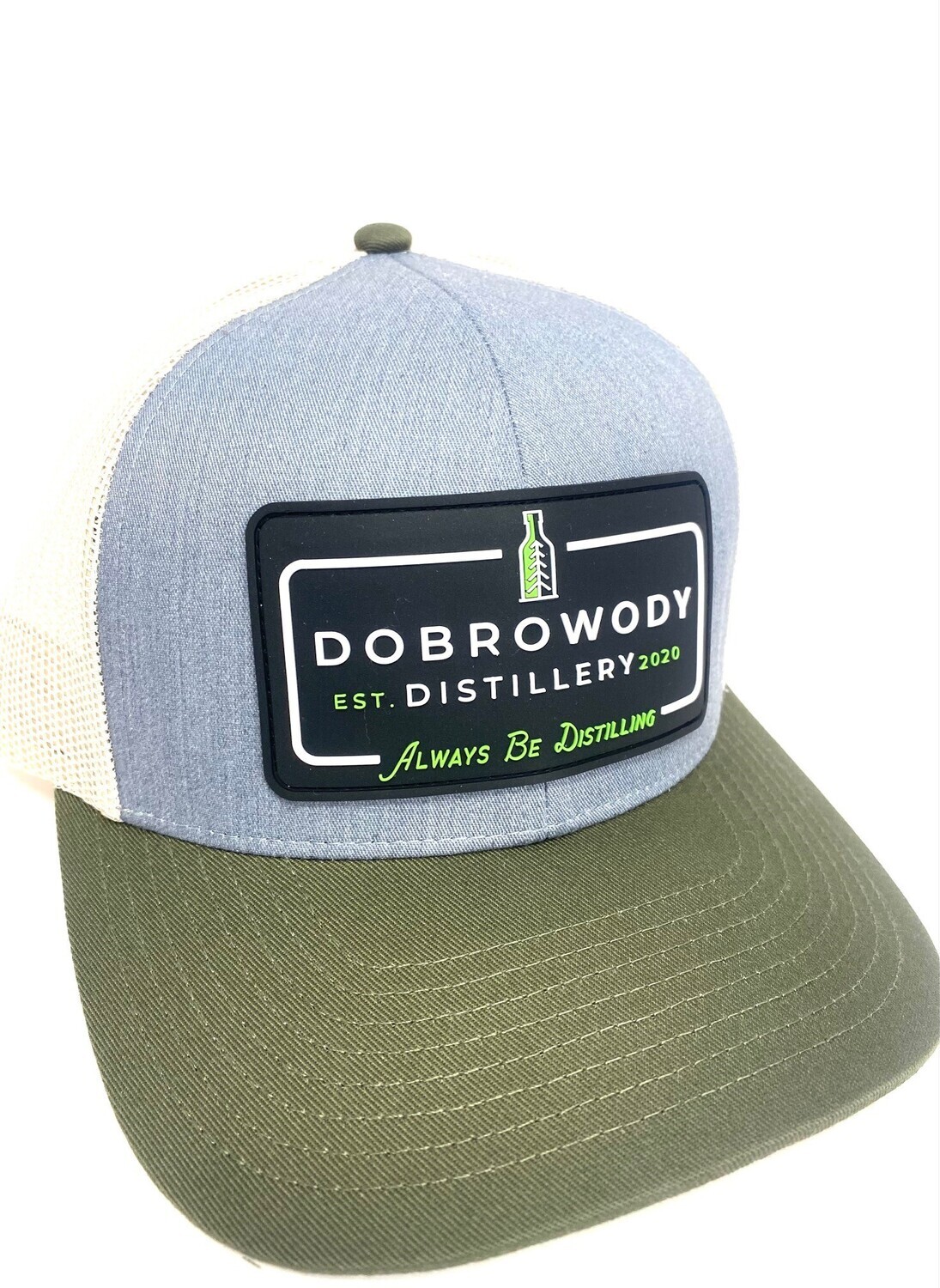 Grey/Hunter Green Snap Back