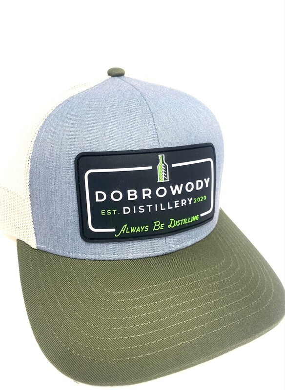 Grey/Hunter Green Snap Back