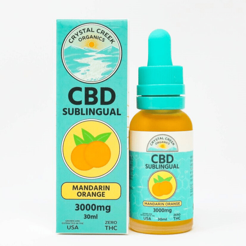 3000mg CBD Mandarin Orange Sublingual