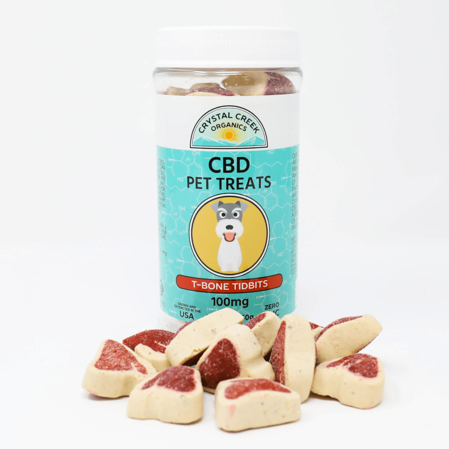 T-Bone Tidbits CBD 300mg Pet Treats