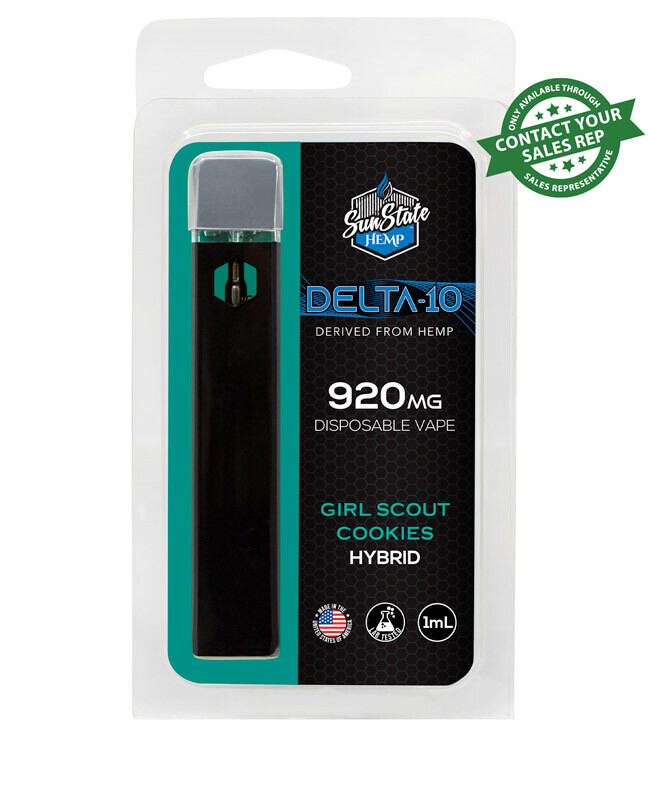 DISPOSABLE VAPE - HYBRID - GIRL SCOUT COOKIES 1ML 920MG(D10)
