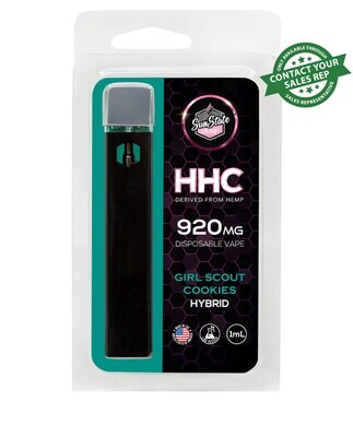 HHC Disposable Vapes from Sunstate Hemp (4 Strains)