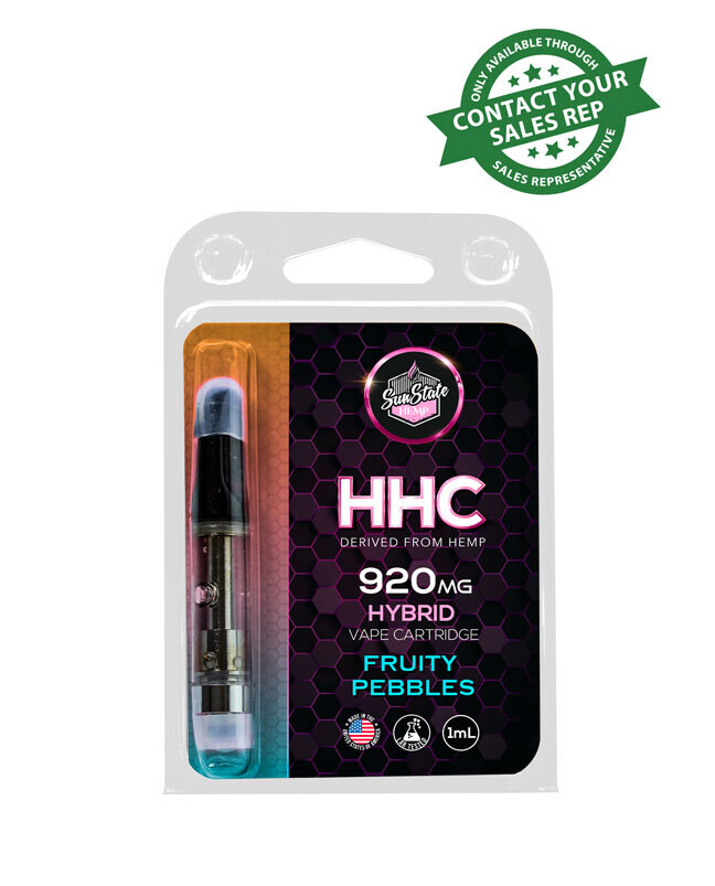 HHC CARTRIDGE - HYBRID - FRUITY PEBBLES 1ML 920MG
