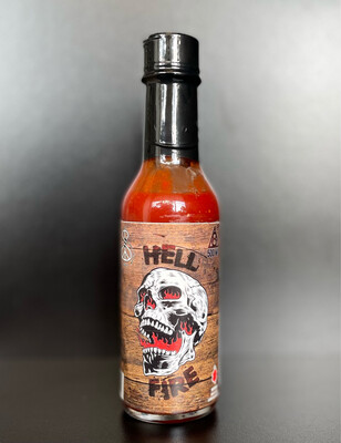 Delta-8 THC Infused Hell Fire Hot Sauce (500mg D8 THC)