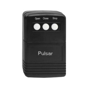'Pulsar 8833T-OCS: Three-Button, Single-Door OCS Remote'