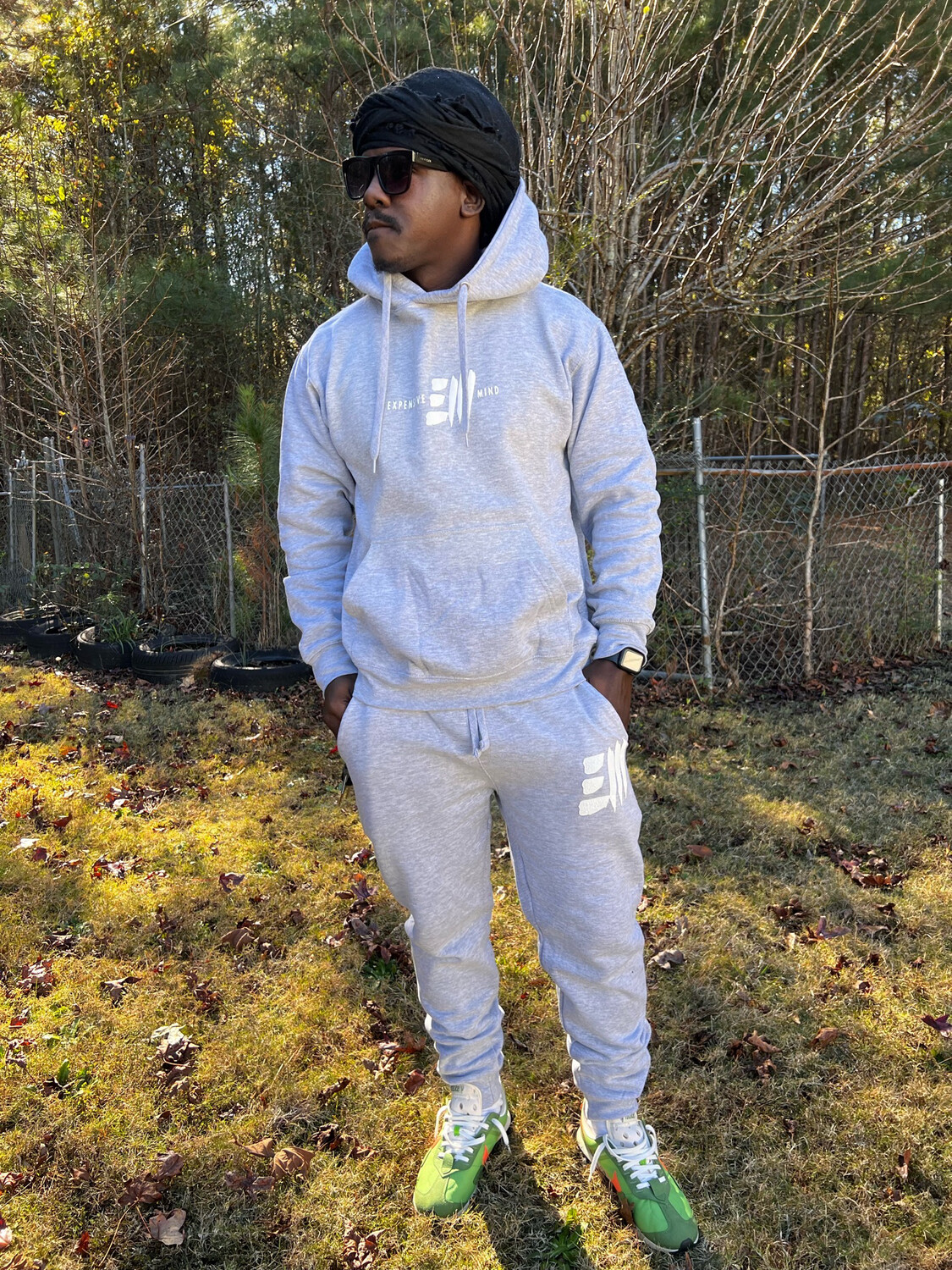 Wolf Grey Sweat Suit