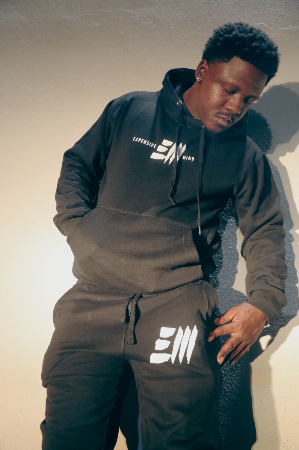 Black Signature Sweat Suit