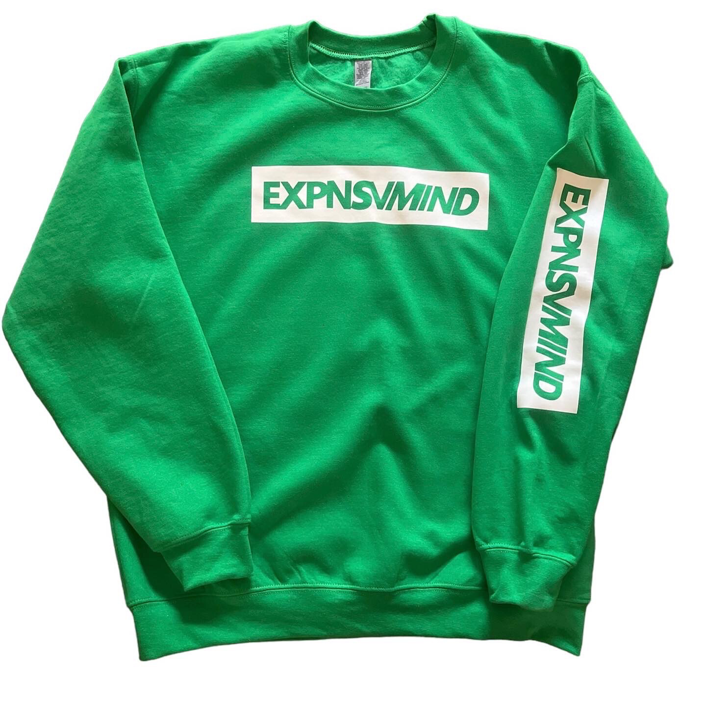 Green Crewneck (Double Logo)