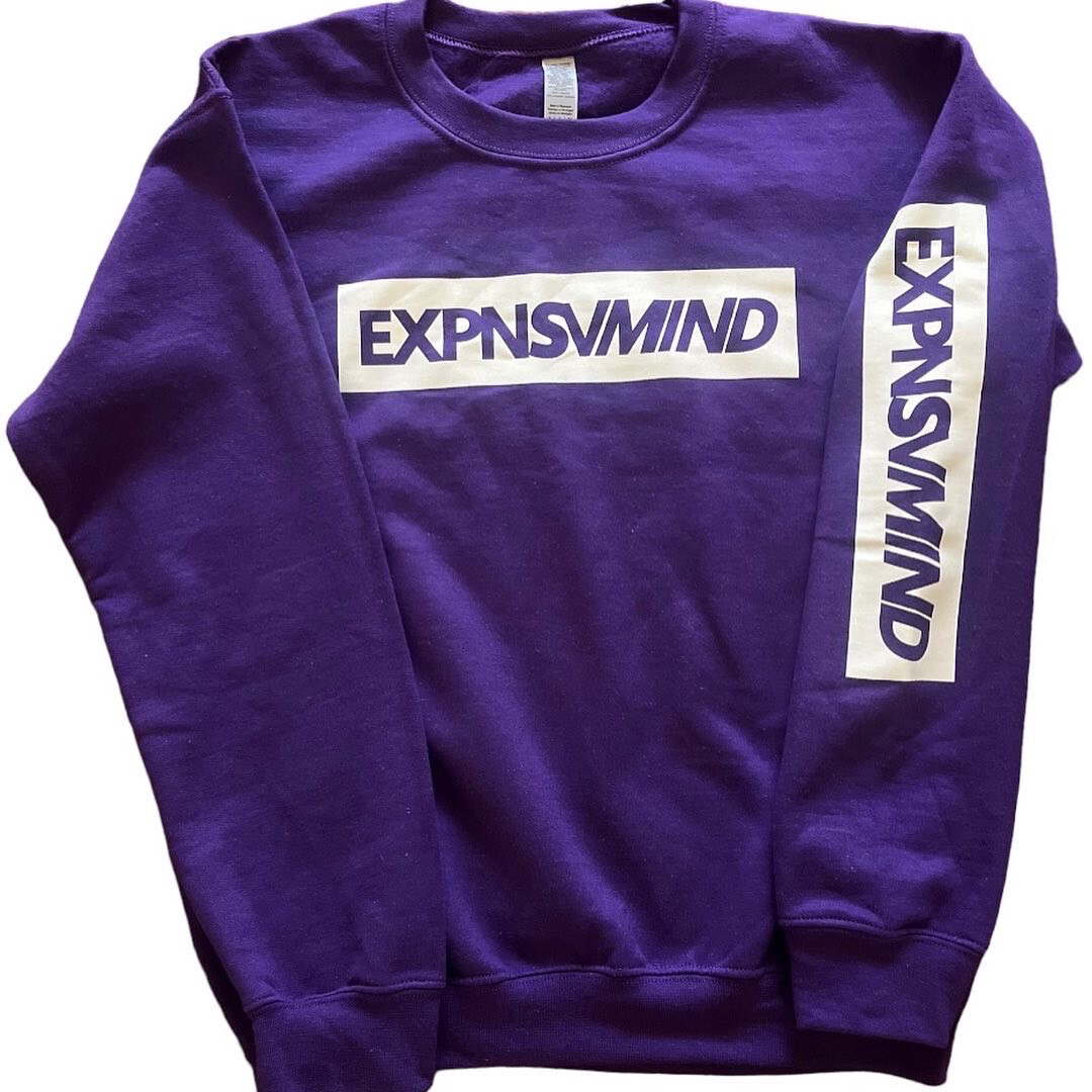 Purple Crewneck (Double Logo)