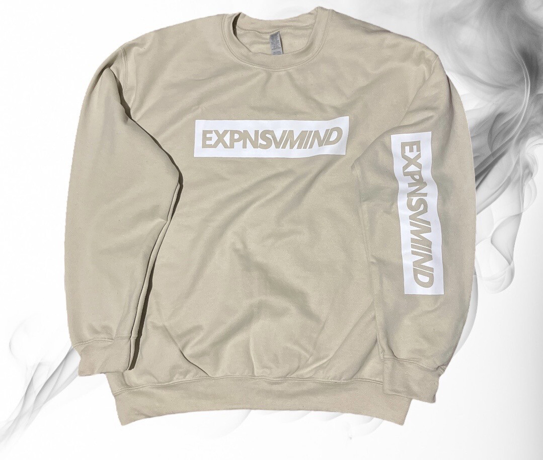Sand Crewneck (Double logo)