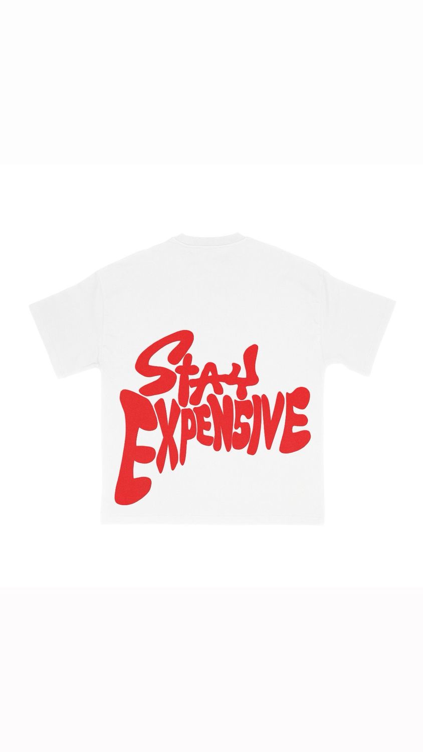 “Stay Expensive” Tee (white)