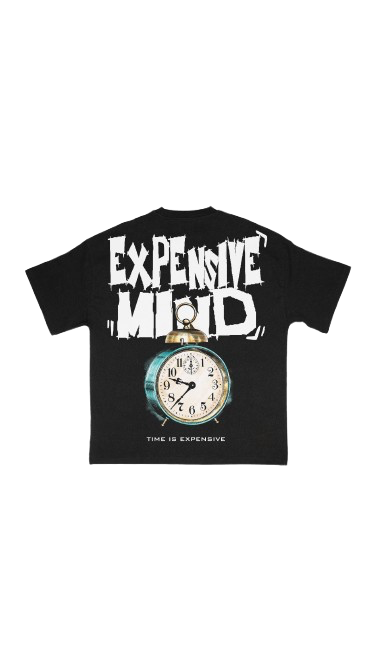“Time Is Expensive” Tee (Black)