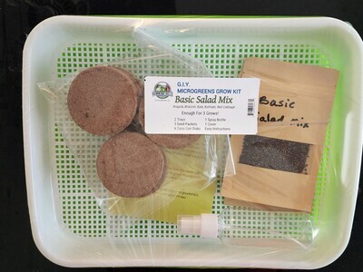 Microgreens Grow Kit - Basic Salad Mix