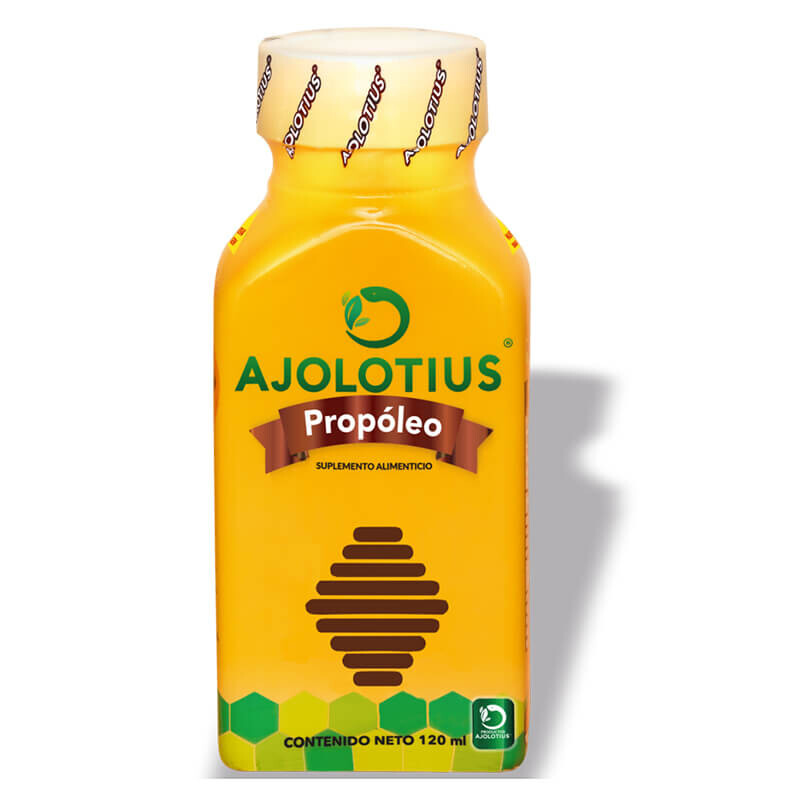 AJOLOTIUS JARABE DE PROPÓLEO PURO (120 ml)