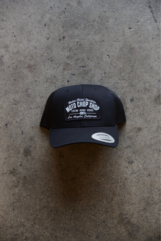 Moto Chop Shop Curved Brim