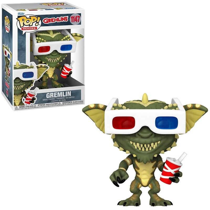 Gremlin with 3-D Glasses 3 3/4&quot;H POP! Vinyl Figure #1147