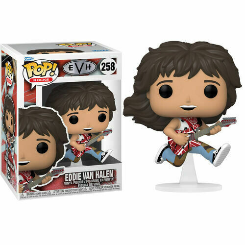 Eddie Van Halen 3 3/4&quot;H POP! Rocks Vinyl Figure #258