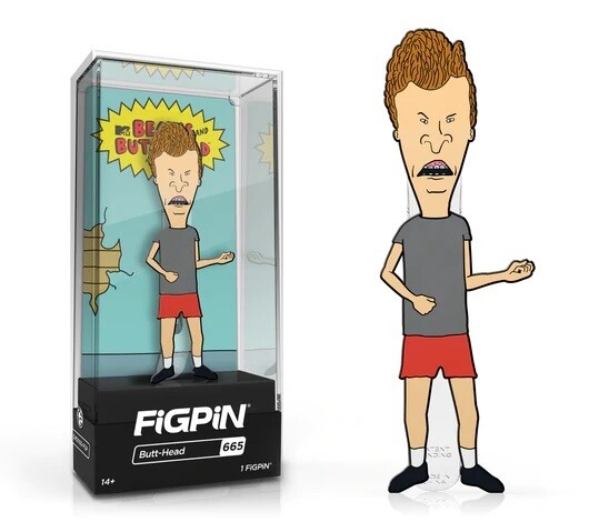 3&quot;H Butt-Head FiGPiN #665 Collectible Pin